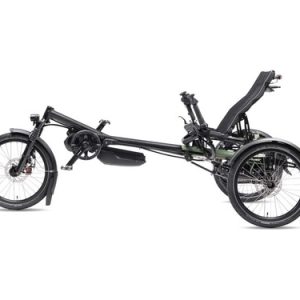 Hase Bikes Kettwiesel ONE Unterlenker Liegedreirad mit Shimano EP600 Cargo