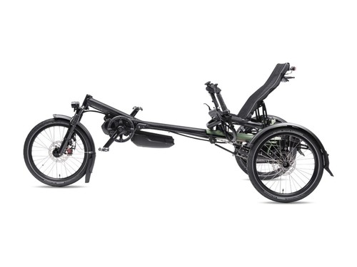 Hase Bikes Kettwiesel ONE Unterlenker Liegedreirad mit Shimano EP600 Cargo
