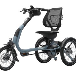 Van Raam Easy Rider Compact Therapiedreirad mit Silent-Motor, grau matt