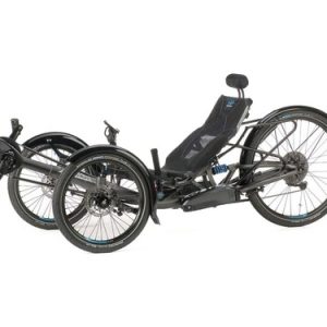 HP Velotechnik Scorpion fx 26 faltbares Reise-Trike mit Shimano Steps, cool grey metallic
