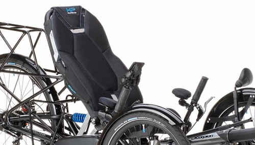 HP Velotechnik Scorpion fx 26 faltbares Reise-Trike mit Shimano Steps, cool grey metallic – Bild 3