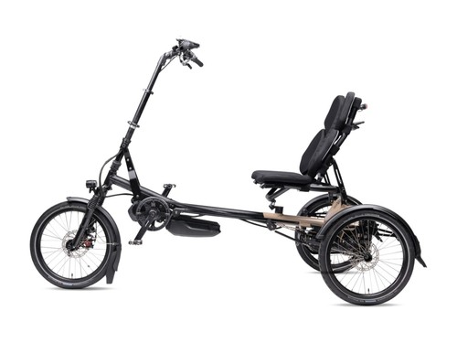 Hase Bikes Kettwiesel ONE Up Plus Oberlenker Liegedreirad mit Bosch Performance Line CX