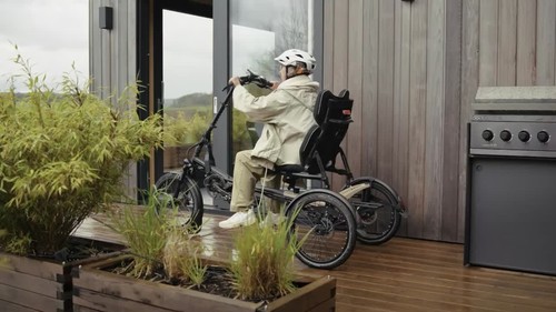 Hase Bikes Kettwiesel ONE Up Plus Oberlenker Liegedreirad mit Bosch Performance Line CX – Bild 2