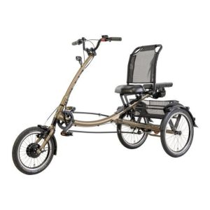 Pfautec Therapiedreirad Scootertrike FM schwarz matt