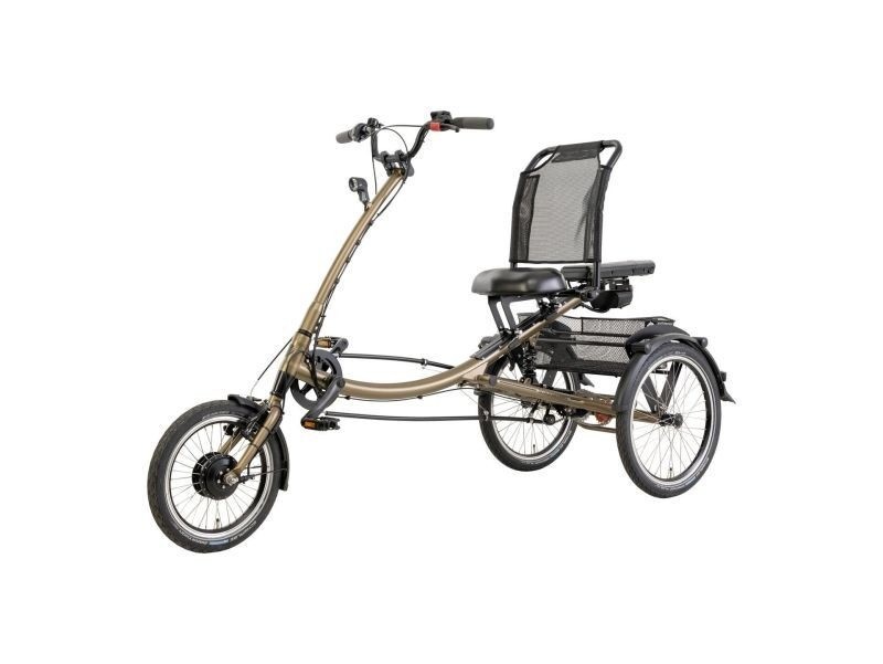Pfautec Therapiedreirad Scootertrike FM schwarz matt